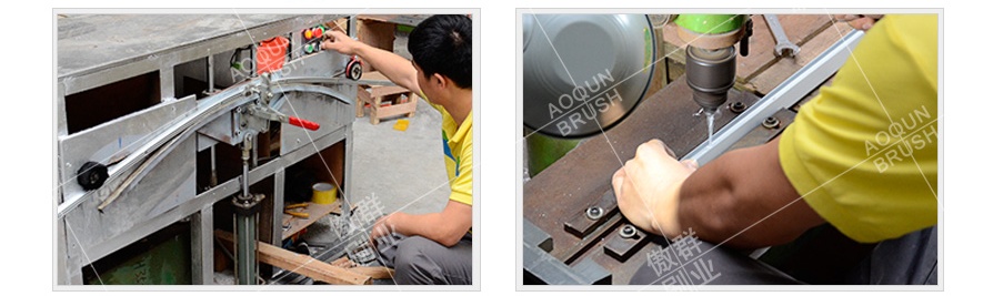 扶梯上的毛刷 扶梯上的毛刷