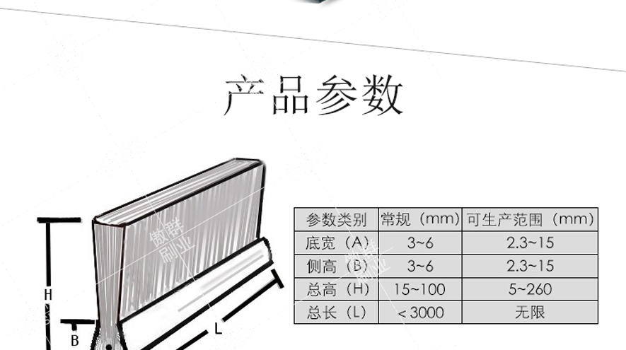門底密封毛刷 門底密封毛刷