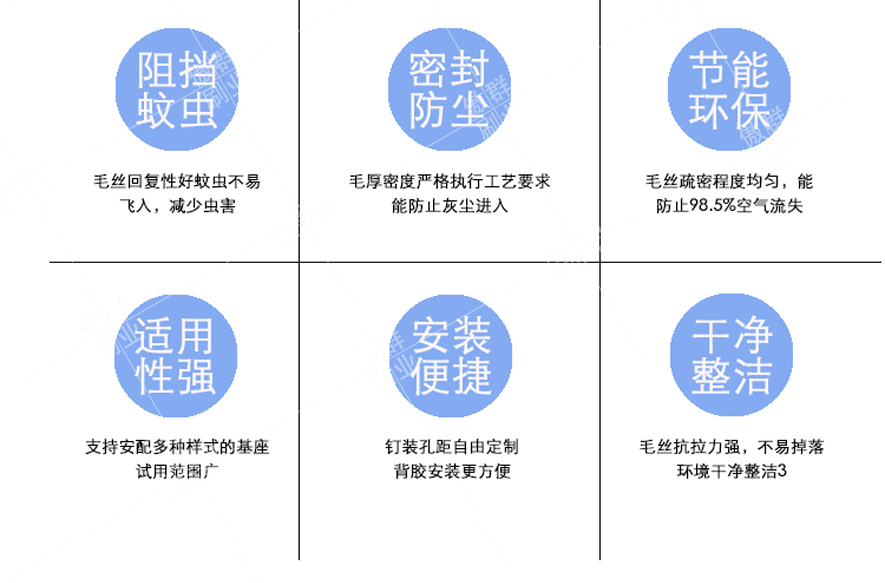 門底密封毛刷 門底密封毛刷