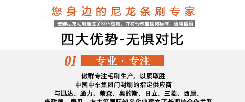 耐磨尼龍條刷 耐磨尼龍條刷