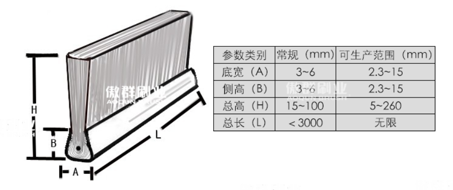 鋁合金條刷 鋁合金條刷